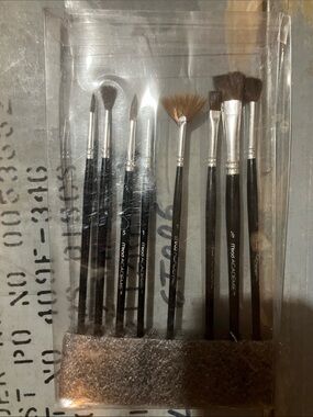 ProArt Academy Black Artist Paint Brush Set